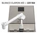 BLANCO CLARON 400-UB, Stainless steel satin polish, with and w/o drain remote control, w/o bowl layout, 450 mm min. cabinet size
